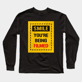 Smile for the camera Long Sleeve T-Shirt